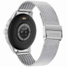 Smartwatch Damski GRAVITY GT12-7 with Silicone Strap + Silver Bracelet / black