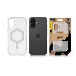 Tactical MagForce Hexagon Cover for Apple iPhone 16 / white