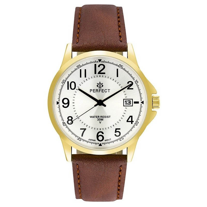 PERFECT Men’s Watch C710T-10 / silver