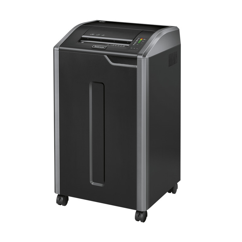 Fellowes 425Ci paper shredder Cross shredding 30 cm Black, Silver