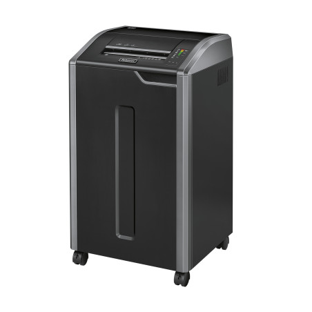 Fellowes 425Ci paper shredder Cross shredding 30 cm Black, Silver