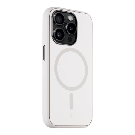 Tactical MagForce SmoothIsFast Cover for Apple iPhone 15 Pro / chalk