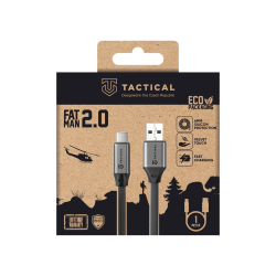 Tactical Fat Man 2.0 Cable USB-A/USB-C 1m / grey