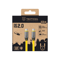Tactical Fat Man 2.0 USB-C/USB-C Cable 1m / yellow