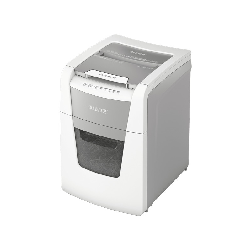 Leitz 80120000 paper shredder Micro-cut shredding 55 dB 22 cm Grey, White