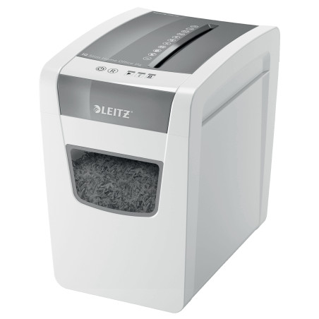 Leitz IQ Slim Office P-4 dokumentų naikiklis Kryžminis 58 dB 22 cm Balta