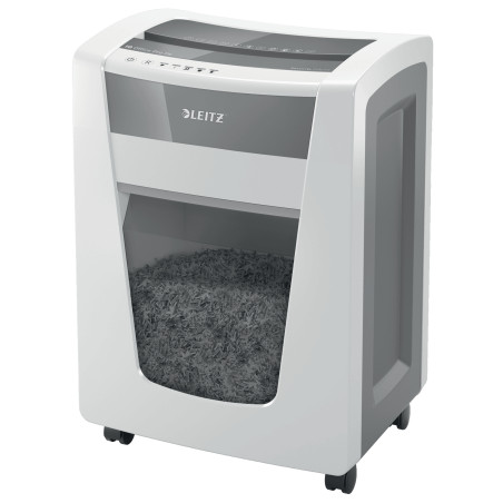 Leitz 80050000 dokumentų naikiklis Smulkinimas itin mažais gabalėliais 55 dB 23 cm Balta