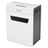 Leitz 80910000 dokumentų naikiklis 55 dB Pilka, Balta
