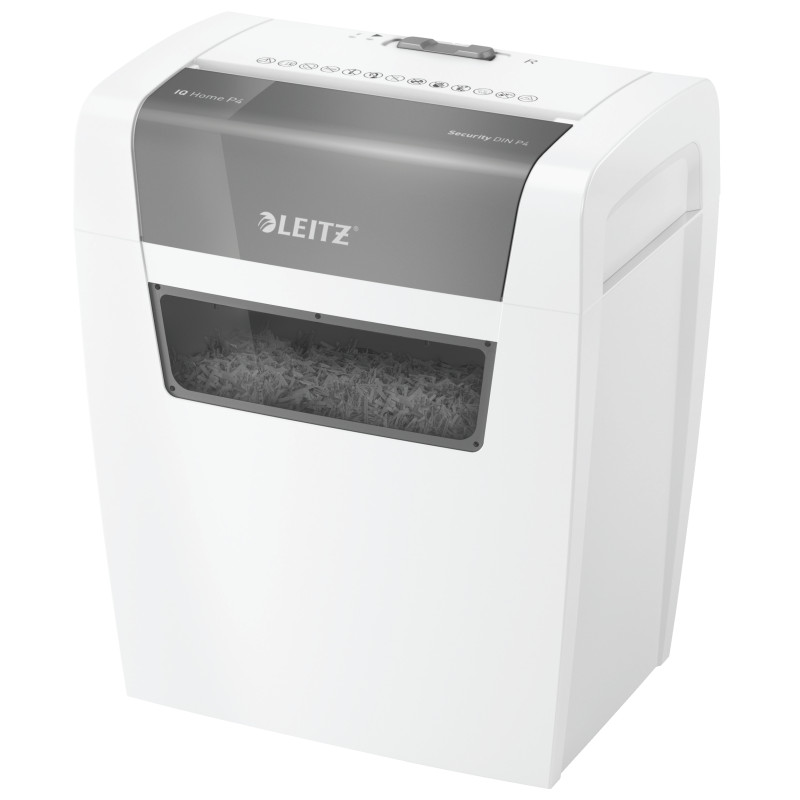 Leitz 80340000 dokumentų naikiklis Smulkinimas mažais gabalėliais 70 dB 22 cm Balta