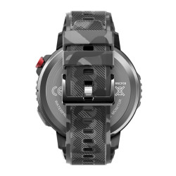 RUBICON Smartwatch RNCF08 / black/brown