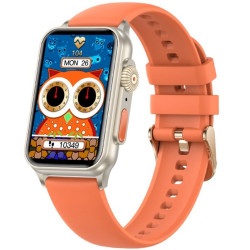 RUBICON RNCF06 Smartwatch / Titanium/Orange
