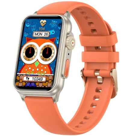 RUBICON RNCF06 Smartwatch / Titanium/Orange