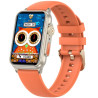 RUBICON RNCF06 Smartwatch / Titanium/Orange