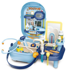 RoGer Doctor Play Set With Accessories In Suitcase 34pcs