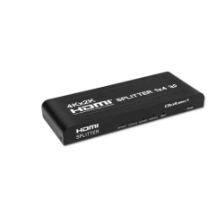 Qoltec 51798 HDMI splitter 4 × HDMI / 3840×2160 / 3.4 Gb/s