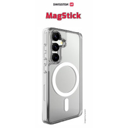 Swissten Clear Jelly MagStick Case for Samsung Galaxy S26 Plus 5G