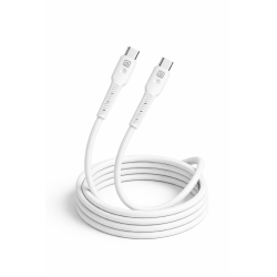 Quik Accessories QK-1012 Soft Silicone 60W Charging & Data Cable USB-C to USB-C 1m