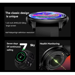RUBICON RNCF11 Smartwatch / black