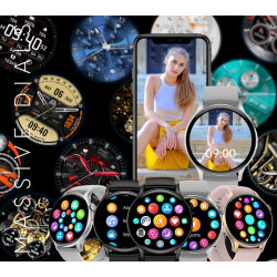 RUBICON RNCF10 Smartwatch / silver-grey