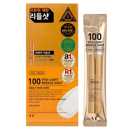 VT COSMETICS Vita-Light Reedle Shot 100 SET 2 ml * 10 pcs