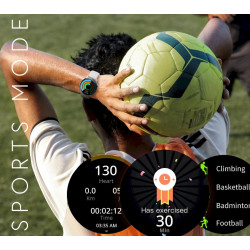 RUBICON RNCF10 Smartwatch / black