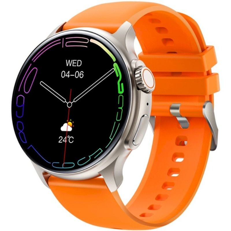 RUBICON RNCF12 Smartwatch / titanium orange