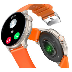 RUBICON RNCF12 Smartwatch / titanium orange