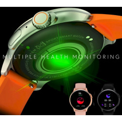 RUBICON RNCF12 Smartwatch / titanium orange