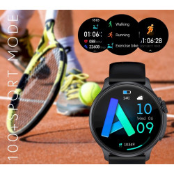 RUBICON RNCF12 Smartwatch / titanium orange