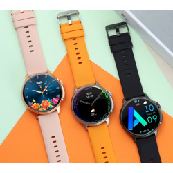 RUBICON RNCF12 Smartwatch / titanium orange