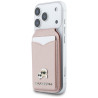Karl Lagerfeld MagSafe Mirror Cardslot Wallet Pink