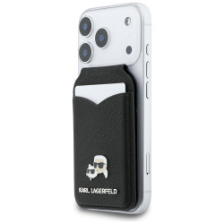 Karl Lagerfeld MagSafe Mirror Cardslot Wallet Black