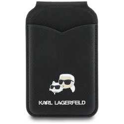 Karl Lagerfeld MagSafe Mirror Cardslot Wallet Black