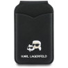 Karl Lagerfeld MagSafe Mirror Cardslot Wallet Black