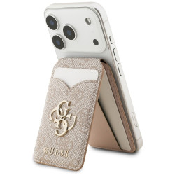Guess MagSafe Cardslot with Stand and Mirror 4G Pink