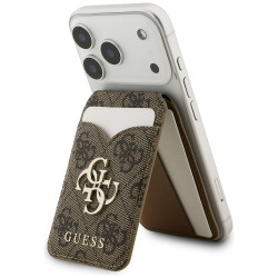 Guess MagSafe Cardslot with Stand and Mirror 4G Brown