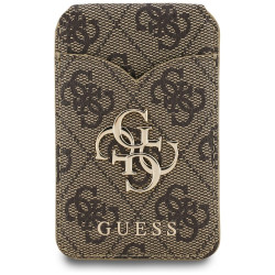 Guess MagSafe Cardslot with Stand and Mirror 4G Brown