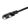 VELTORI Charging Cable for Smartwatch VT160/VT300/VT320/VT340 2.2 mm VTK6 / black