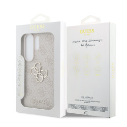 Guess PU 4G Metal Logo Case for Samsung Galaxy S26 Ultra