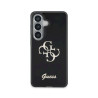 Guess IML 4G Script Metal Logo Case for Samsung Galaxy S26