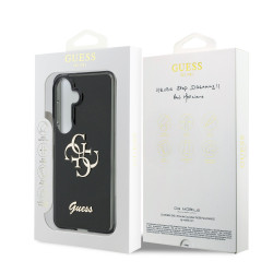 Guess IML 4G Script Metal Logo Case for Samsung Galaxy S26