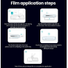 Nillkin Tempered Glass 0.25mm Guardian 2.5D (with applicator) for Samsung Galaxy S26