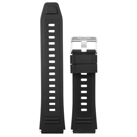 VELTORI VT110 Watch Strap 22mm VTP110 / black