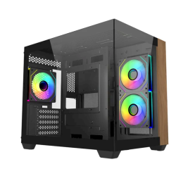 Cooler Master Elite 481 Wood Mini Tower System case