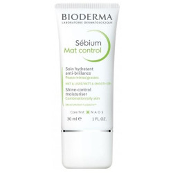 Bioderma Sébium Mat Control 12h Shine-Control Care Face Cream 30 ml