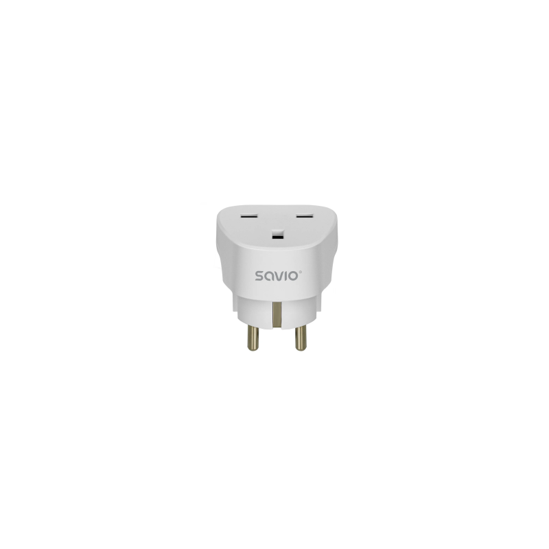 SAVIO AP-02 Travel Adapter UK - EU