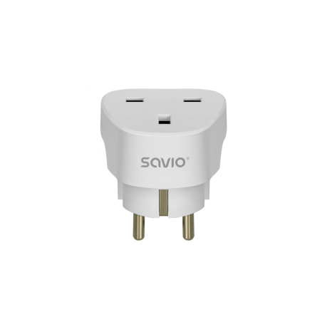 SAVIO AP-02 Travel Adapter UK - EU