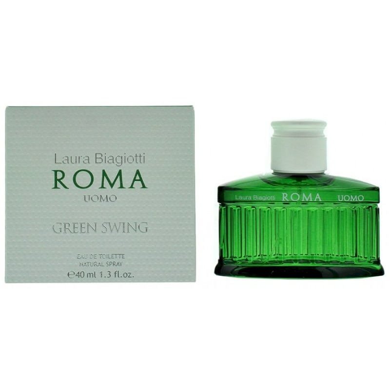 Laura Biagiotti Roma Uomo Green Swing Perfume EDT 40 ml