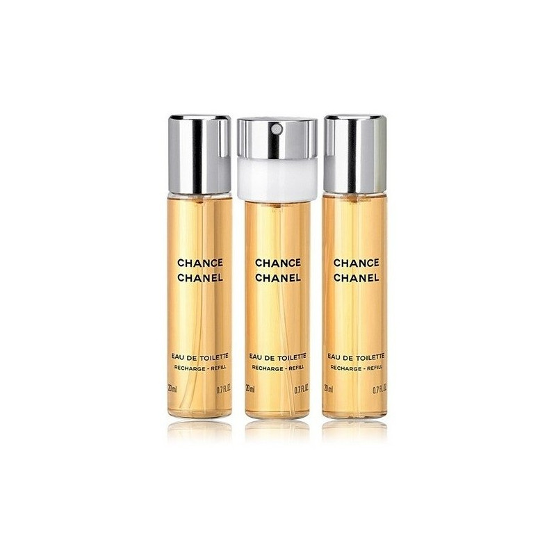 Chanel Chance Perfume EDT - Refillable 3 x 20 ml