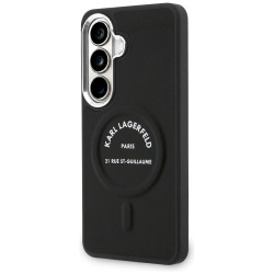 Karl Lagerfeld PU RSG Logo Magnetic Case for Samsung Galaxy S26